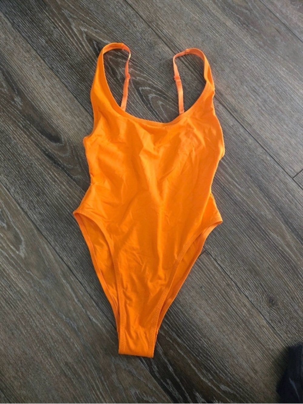 NWT SKIMS Orange One-Piece Swimsuit